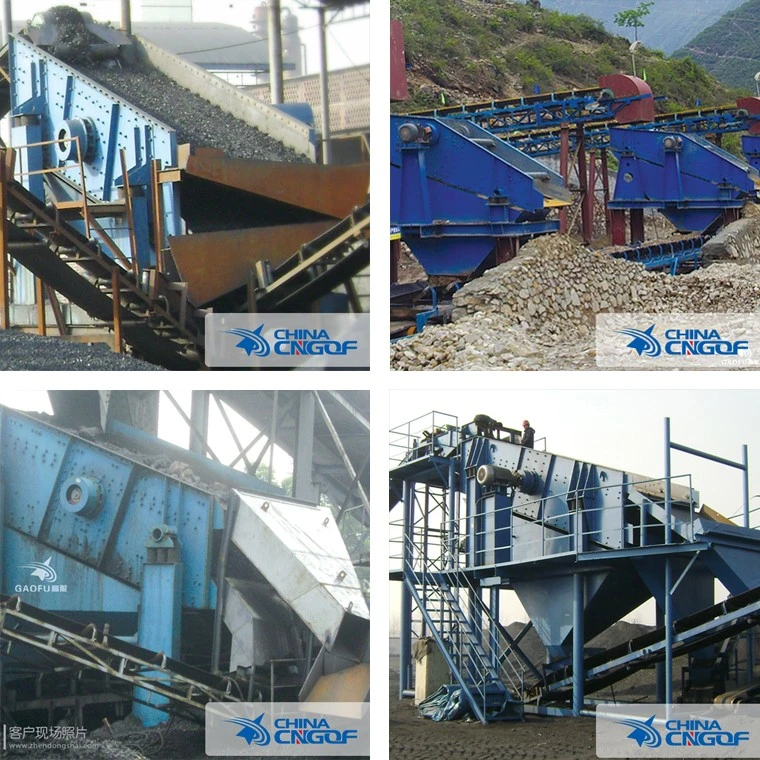 Mining Silica Sand Vibrating Screen Circular Vibrator Separation Sieving Machine