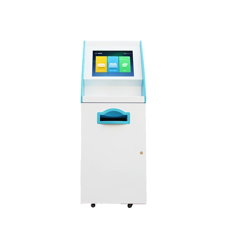 كشك الحامل الأرضي شاشة LCD رأسية تعمل باللمس، شاشة Kiosk، شاشة LCD رقمية شاشة عرض الإعلانات المتكاملة