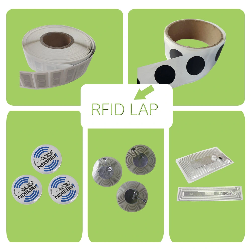 Etiquetas RFID programable Imprimir etiqueta RFID RFID para la gestión de inventario (LAP)