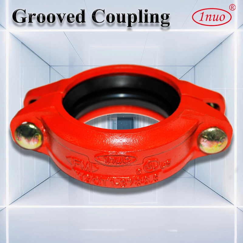 5.5od" Inch Grooved Pipe Fittings Rigid/Flexible Coupling for Construction and Mining