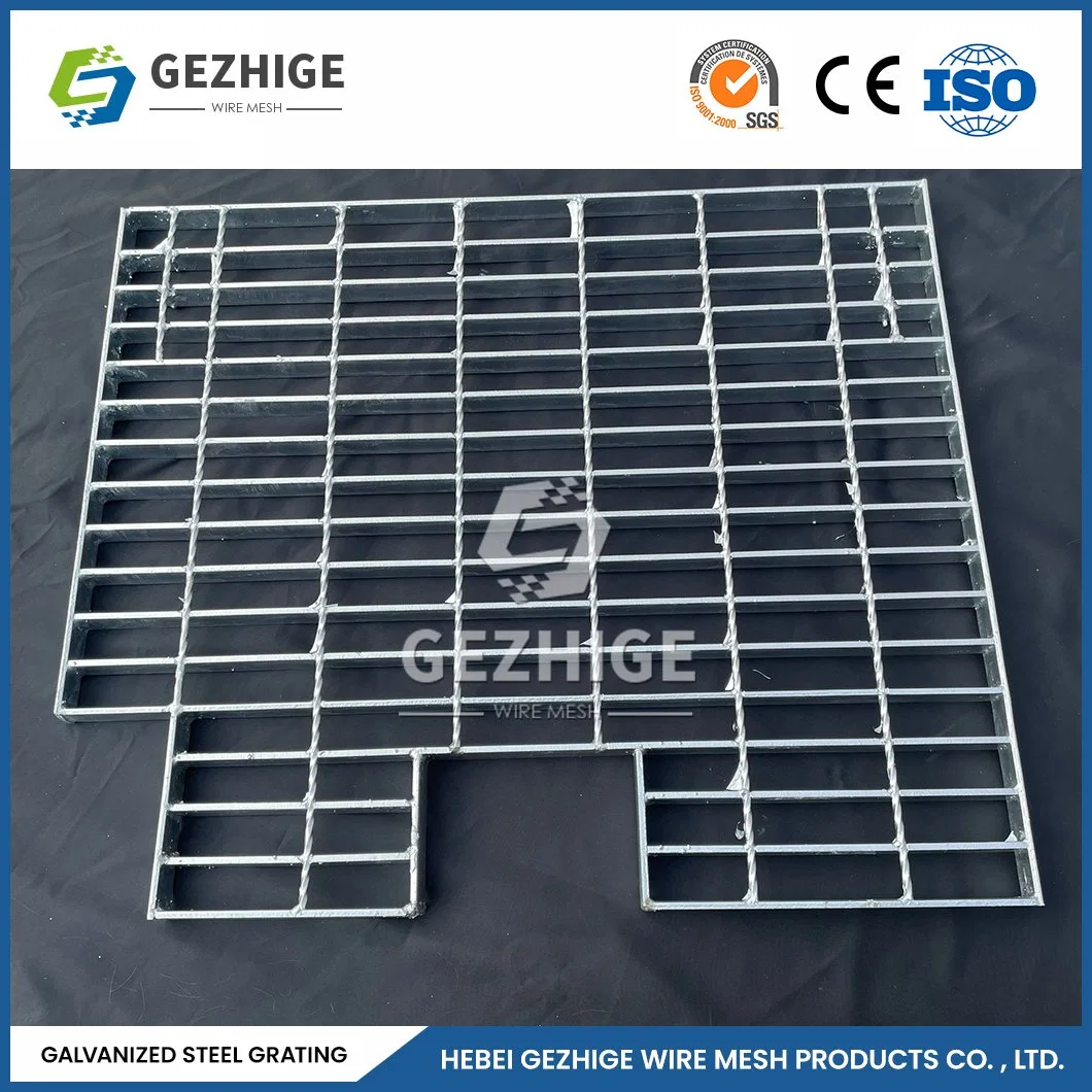 Gezhige bonito simple apariencia de rejilla de acero tipo OEM de la fábrica Industrial personalizadas de rejilla de acero inoxidable de la pintura china chirrido de la superficie de acero galvanizado