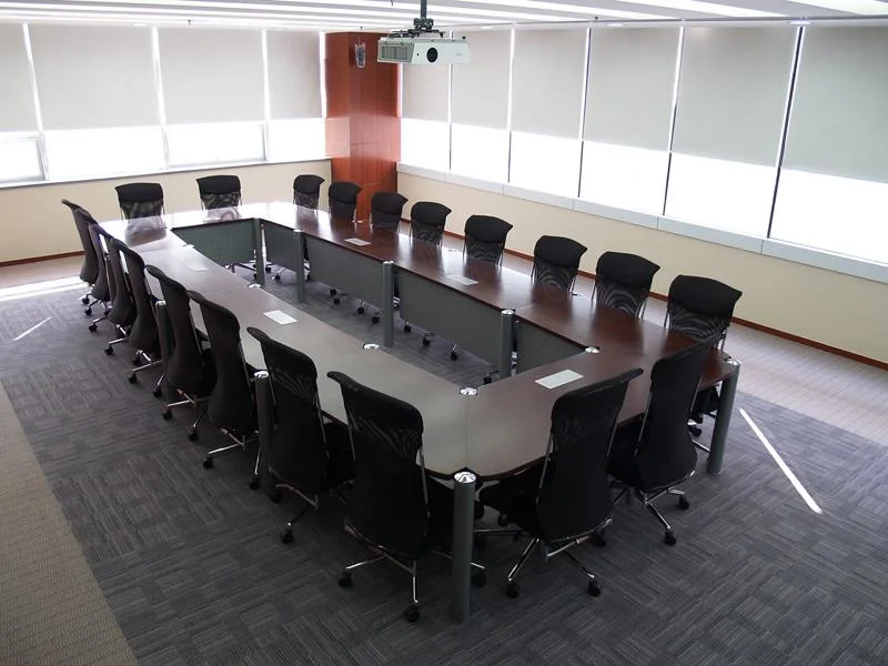 Luxury Large Office Oval Meeting Table Design Banquet Table (SZ-MT119)