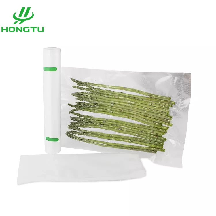 Puncture-Resistant 7 Layer Co-Extruded Film Embossed Textured Vacuum Sealer Bags Rolls Food Saver 20X600cm Sous Vide Freezer Bags