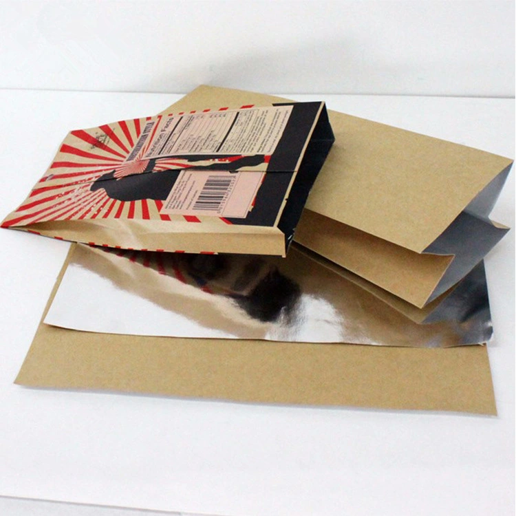 Print Kraft Paper Coated Aluminum Foil for Kfc Chicken Packaging