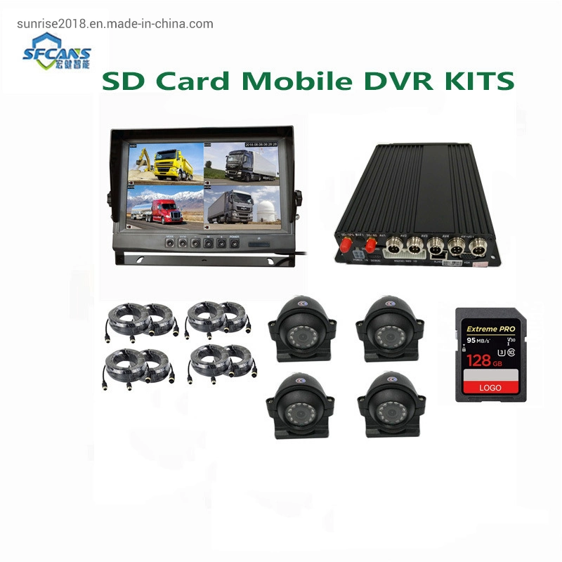 Industrial 4G WiFi & GPS Mdvr Video Recorder for Bus Logistic Truck