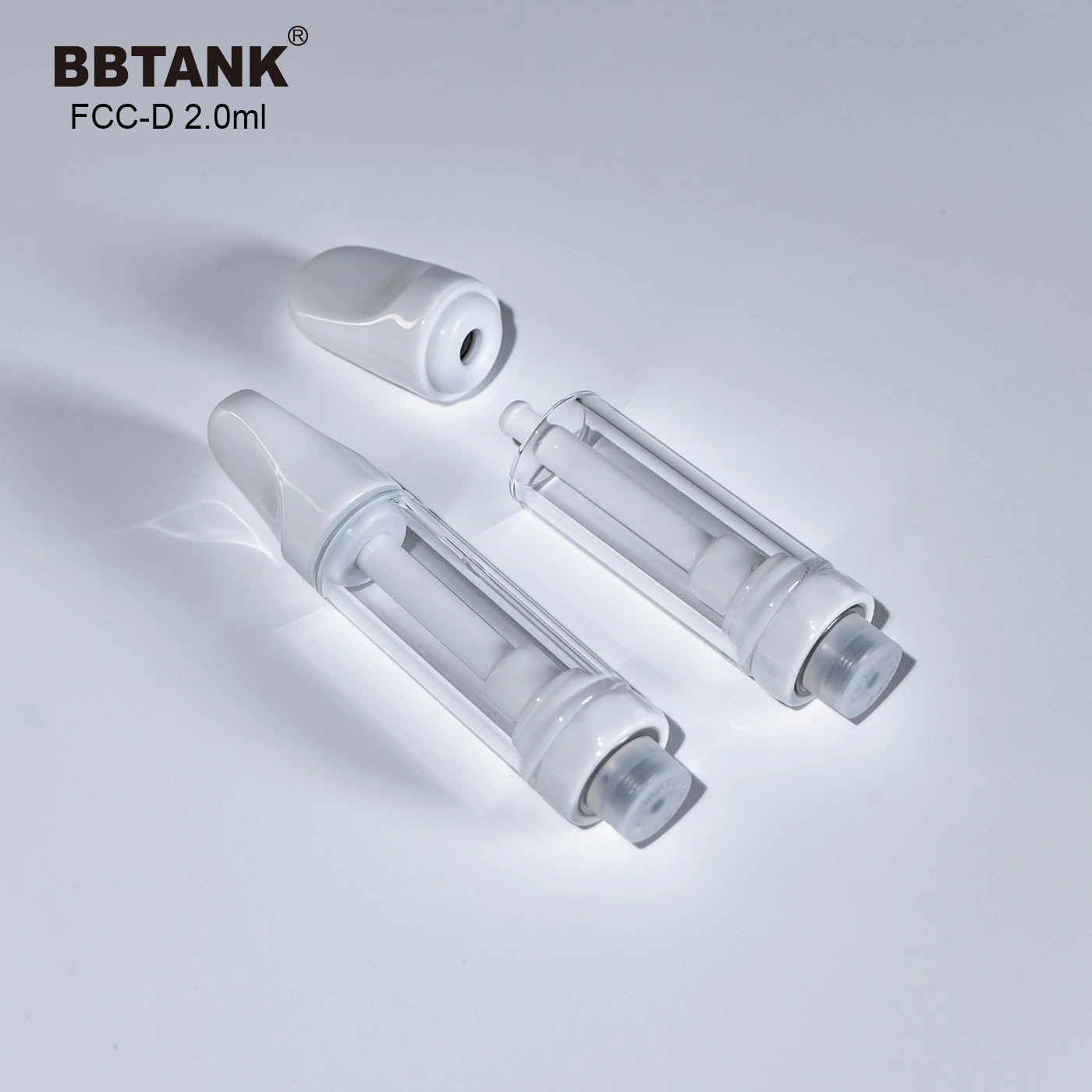 2022 Bbtank Live Resin Oil Cartridge TCO Atomizador VAPE desechable Vacíe los cartuchos de 2 gramos