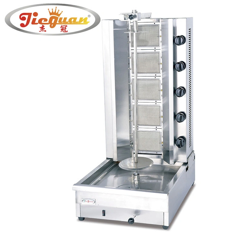 Commercial Gas Vertical Shawarma Machine Spinning Doner Kebab Grill Machine