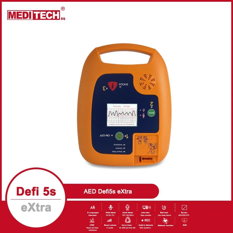 Selectable Energy Aed Adult and Child Modes and ECG Screen