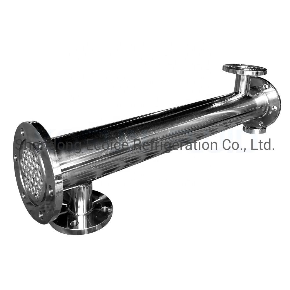 Small Sanitary Food Grade Tri Clamp Condenser Heat Exchanger Mini 316 Stainless Steel Cooling Pipe Shell Tube Heat Exchanger