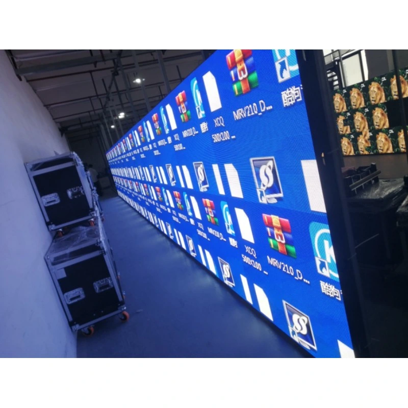 Vermietung Veranstaltung große Werbung TV Bühne LED Video Wall Panel