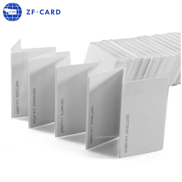 Factory White Blank RFID NFC Smart Card for ISO14443A 13.56MHz NFC Chip