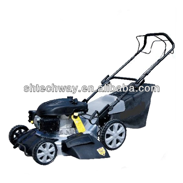 Popular 18 Inches Hand Pushed Lawn Mower Garden Tools with Loncin Engine