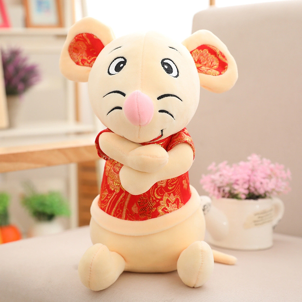 Venda por grosso Stuff Mouse macio travesseiro Bonitinha Plush Mini Mouse dom para o Chinês no ano do Rato