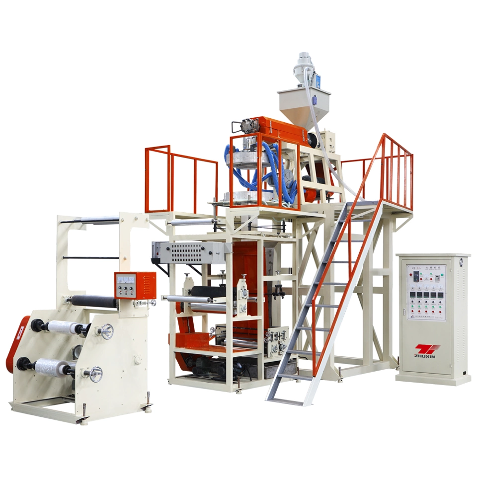 Automatic High Speed PP Biodegradable Plastic Film Blowing Exrtrusion Machine with Rotary Die Head