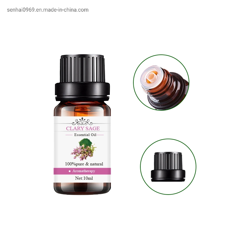 Flavor Fragrance Perfume Oil Relaxing Massage CAS 8016-63-5 Natural Pure Clary Sage Essential Oil