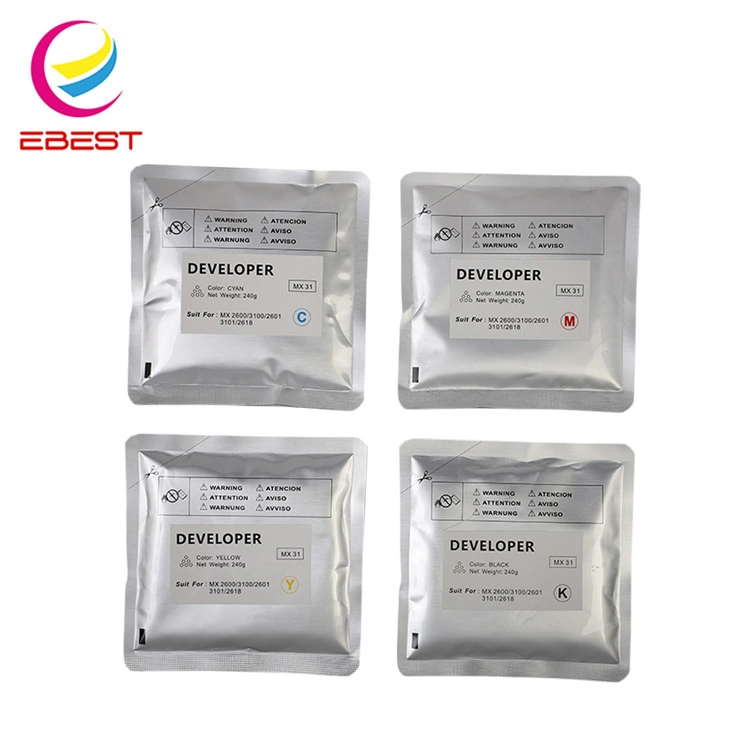 Ebest Compatible Mx31 Developer Powder Use for Sharp Mx2600 3100 2601 3101 2618 4101 5001