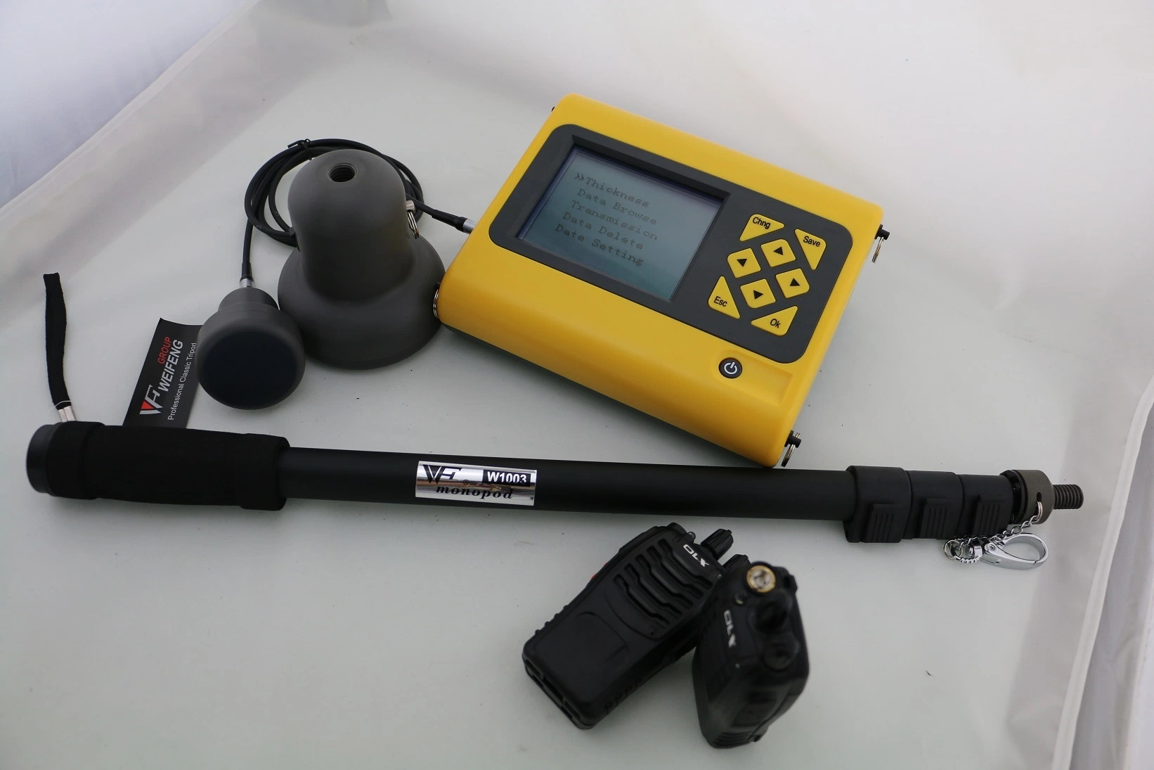 Four Channel Ultrasonic Detector Ultrasonic Detect Machine Pit-U96 Construction Equipment