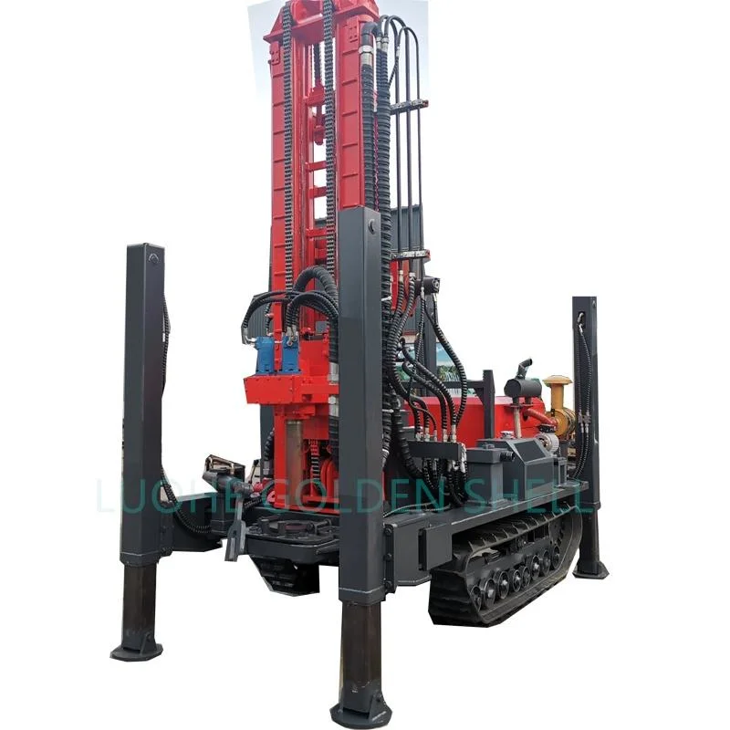 Core Drill Machine/Borehole Drilling Machine/Earth Auger Drill Diesel Hydraulic Water Well Drilling Machine