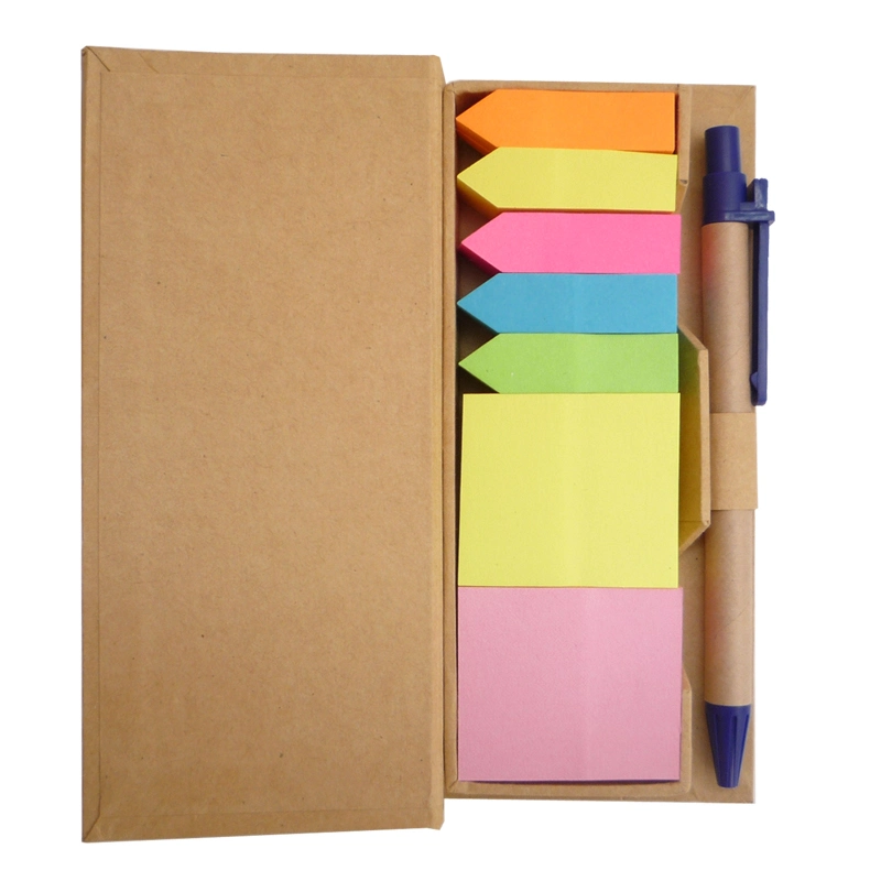 Hot-Selling Office Stationery Customized Memo Box Eco Sticky Notes for Promotion Gift