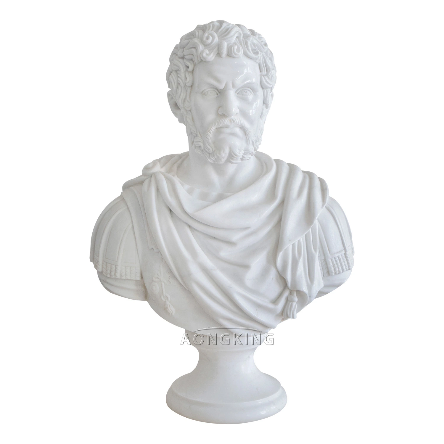 Greek Aphrodite Marble Garden Bust