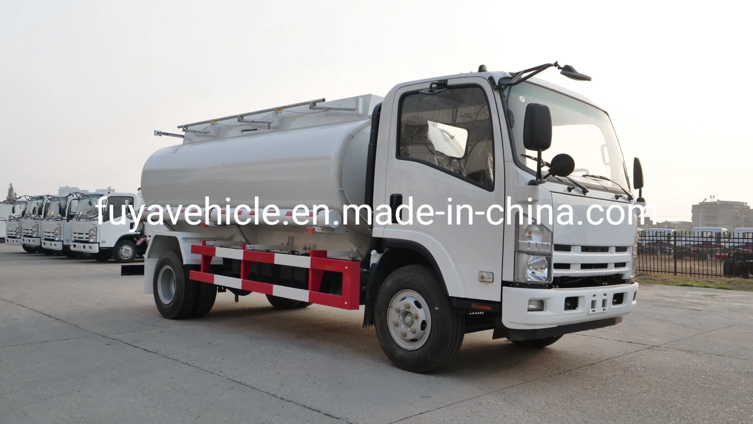 Japan I-Suzu Frr 6000liters 6cbm 190HP Fuel Tank Truck /Oil Tank Truck