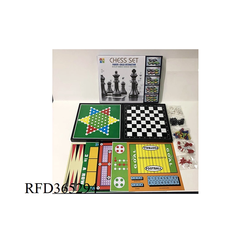 8 in 1 Chess Set Ludo Game Toy Interactive Chess Games for Kids