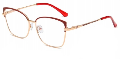 OEM and ODM Available Golden and Silver Cat Eye Metal Frame Quality Guarantee Women Optical Frames