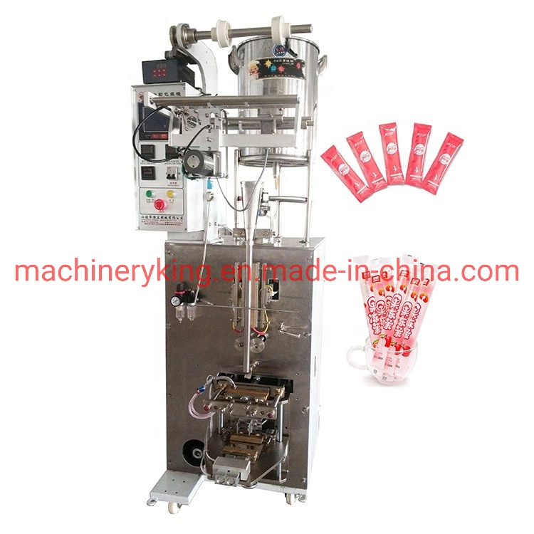 Automatic Sauce / Potato Paste / Oil Sachet Liquid Packing Machine Price