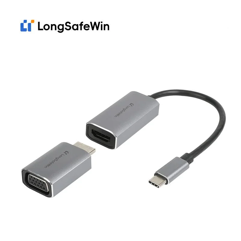 Type C to HDMI VGA OTG Adapter /HDMI 4K to VGA High Speed Cable