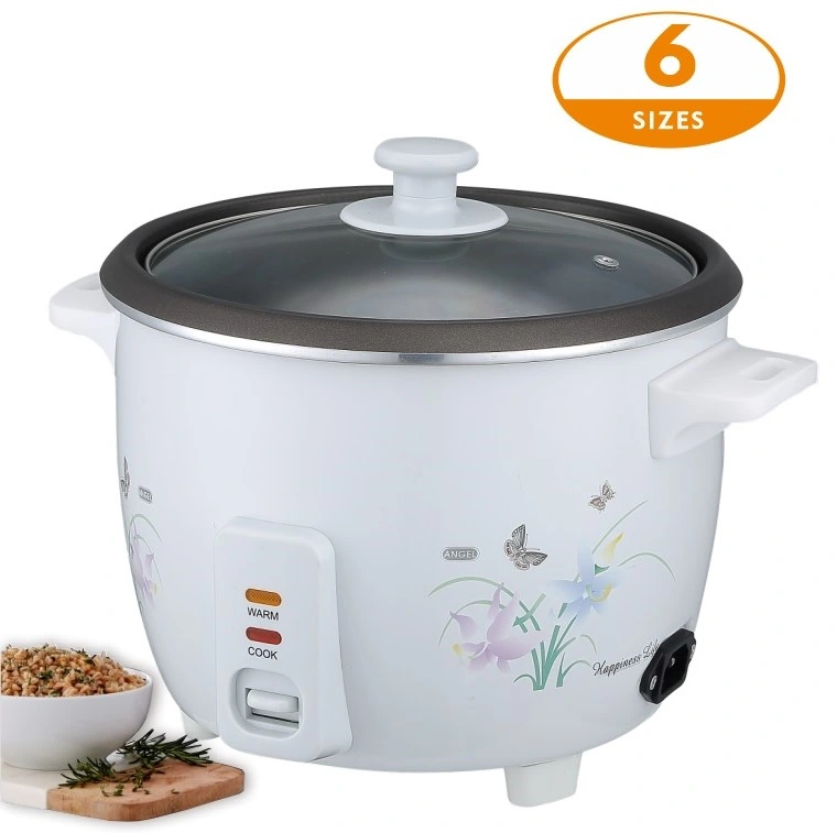 Small Mini Rice Cooker for Easy to Carry Portable Travel with Aluminium Pan Pot Container