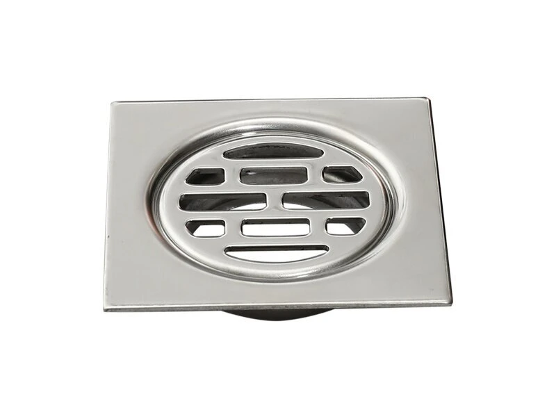 China Sanitary Ware Factory Supplier Kitchen&Bathroom Accessories 10*10cm Stainless Steel Floor Drain