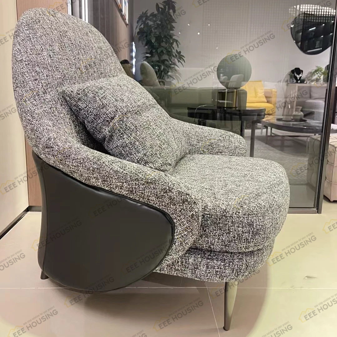 Original Factory Direct Supply Commercial Modern Fabric Accent Chairs Wing Design Home Decor Fancy Living Room Boutique Leisure Lounge Chair