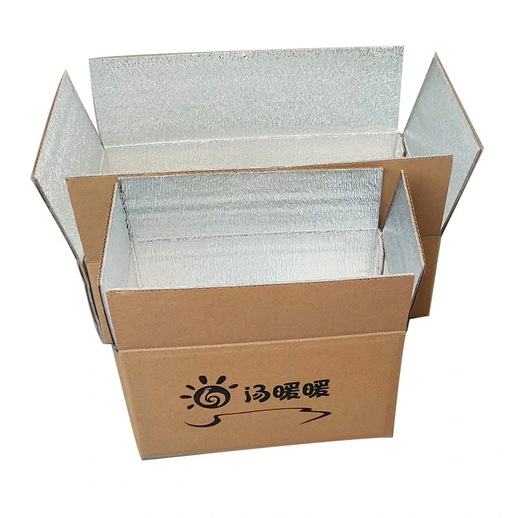 Custom Logo Printed cartón corrugado reciclado aluminio Folín varios tamaños 1-9 Embalaje de papel para regalo Caja de espuma de poliestireno caja de cartón
