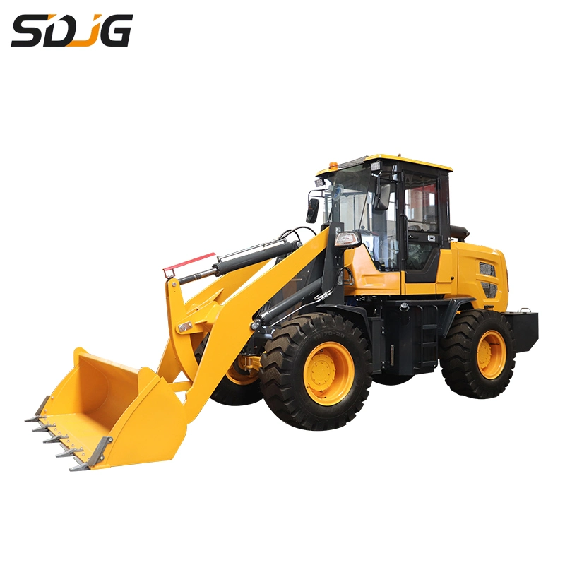 Wheel Loader Construction Machinery 2ton 3 Ton 4 Ton 5 Ton Front End Loader with Log Grapple Fork Various Attachments Price