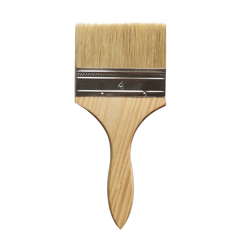 Thick Brush Industrial Paint Brush Dust, Soft Brown Hair, Non - Shed Hair, Mixed Bristle, Pig Hair, Long Hair, Small Brush