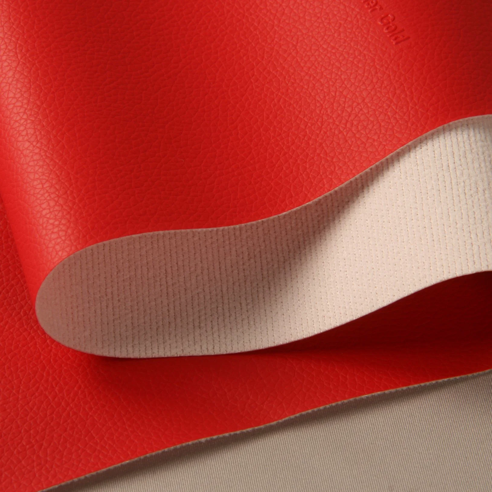 Competitive Price Bag Leather Leatherette Fabric PVC Leather Material