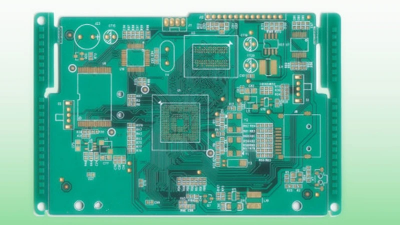 Placa de circuito PCB de alta tensión Hoz de 6 capas con BGA PCB HASL/estaño/plata/HASL de FR4 capas altas