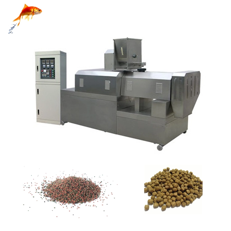 1ton Per Hour Wet Process Auto Floating Fish Feed Pellet Machine Extruder Fish Feed Pelletizer