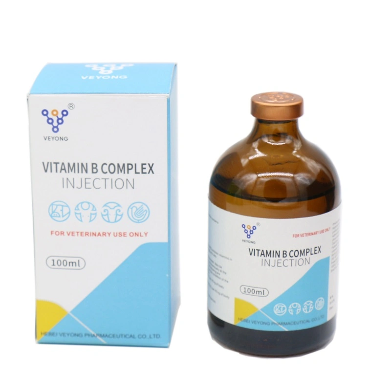 Nutrition Supplement Weight Gain Injections Sheep Medicine 100ml Glass Bottle Complex Vitamin B12 Injection