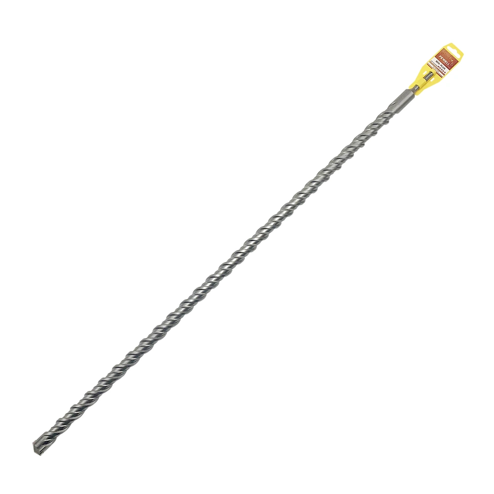 28mm Flat Tip SDS Plus 1000mm Length Deep Hole Well Electric Hammer Drill Bit for Concrete Masonry Granite Stone