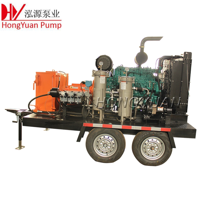 Diesel Engine Roadline Remove High Pressure Water Jet Cleaning equipment