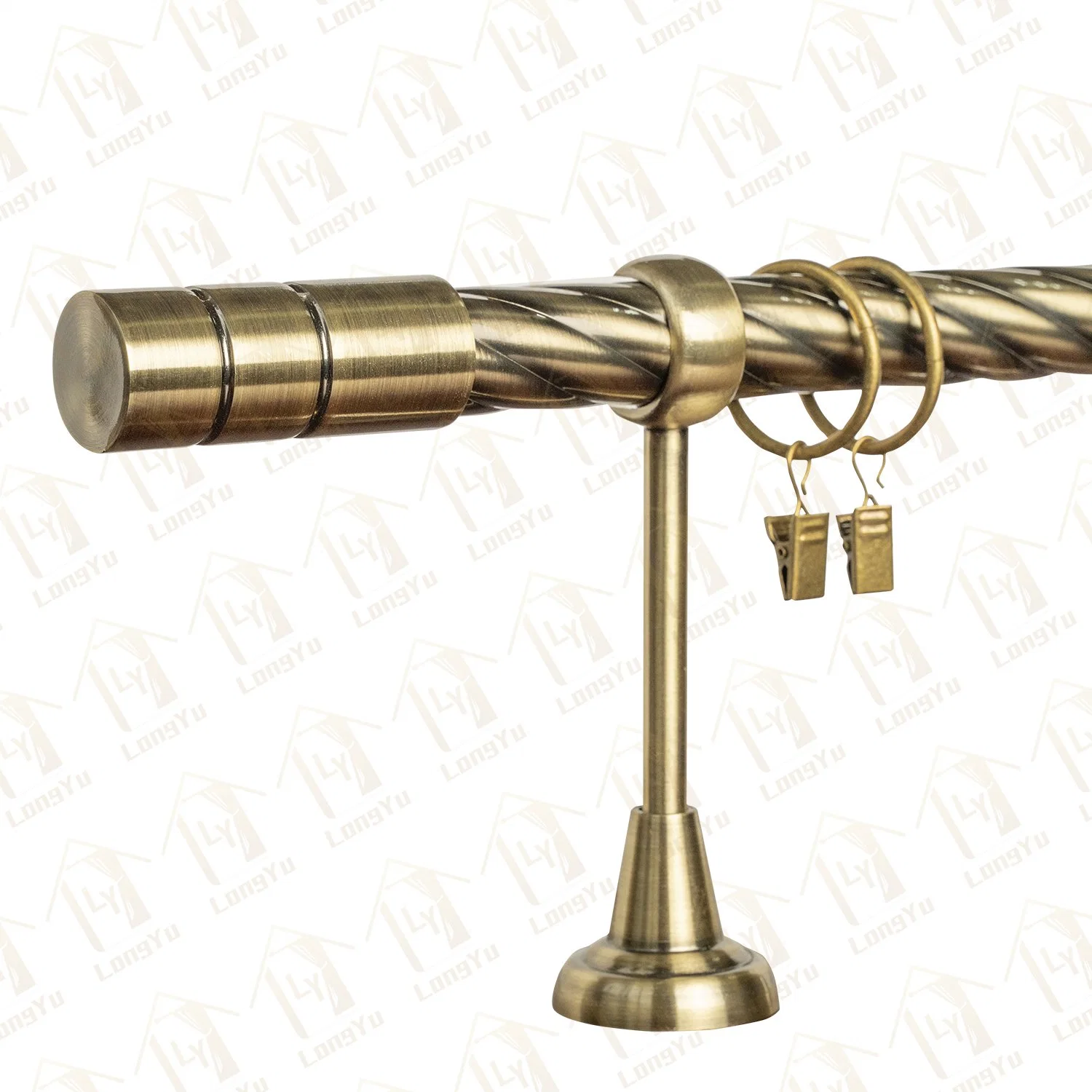 Good Sales China Curtain Rod Hardware, Curtain Rod Accessories