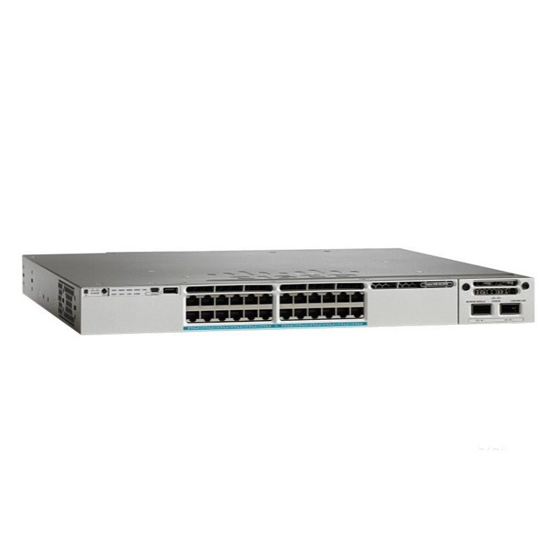 Commutateur de réseau Cisco série 3850 WS-C3850-24P-S Commutateur Cisco Catalyst 3850 24 ports PoE IP Base