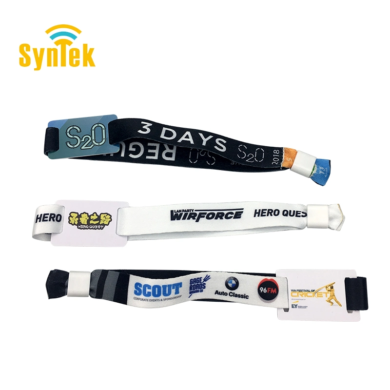 Slap Bracelet Manufacturer Custom RFID Wristband