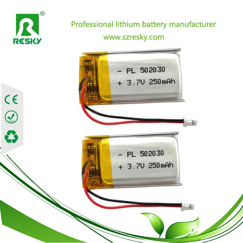 Lp502030 3.7V 250mAh Lipo Rechargeable Battery for Toys