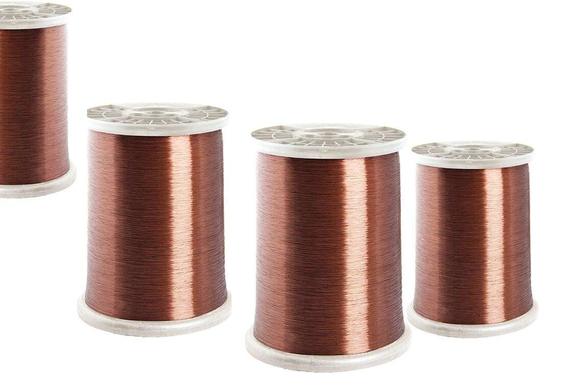 Uew 155/QA/155 Electrical LED Enameled Copper Magnet Wire