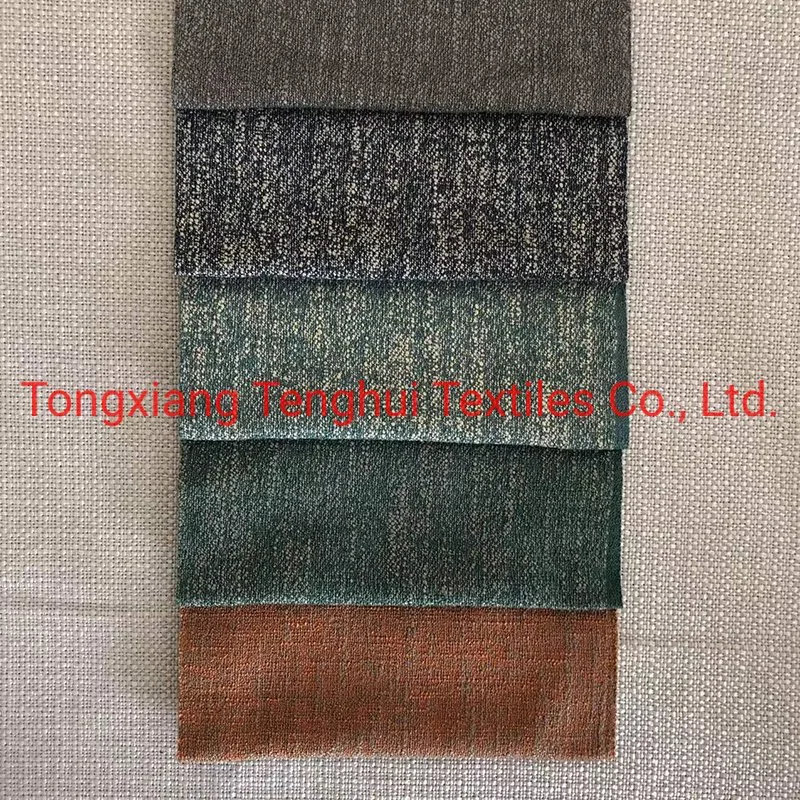 La tapicería de tela tejida uso textil para el sofá y material de cortina