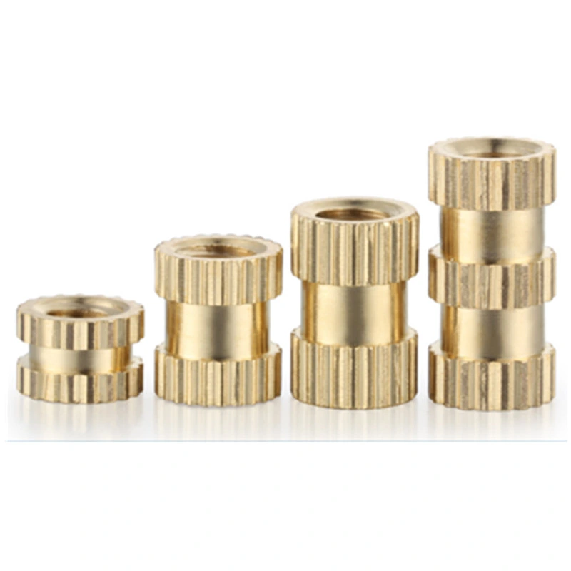 Custom Precision CNC Machined M6 Brass Insert Nut