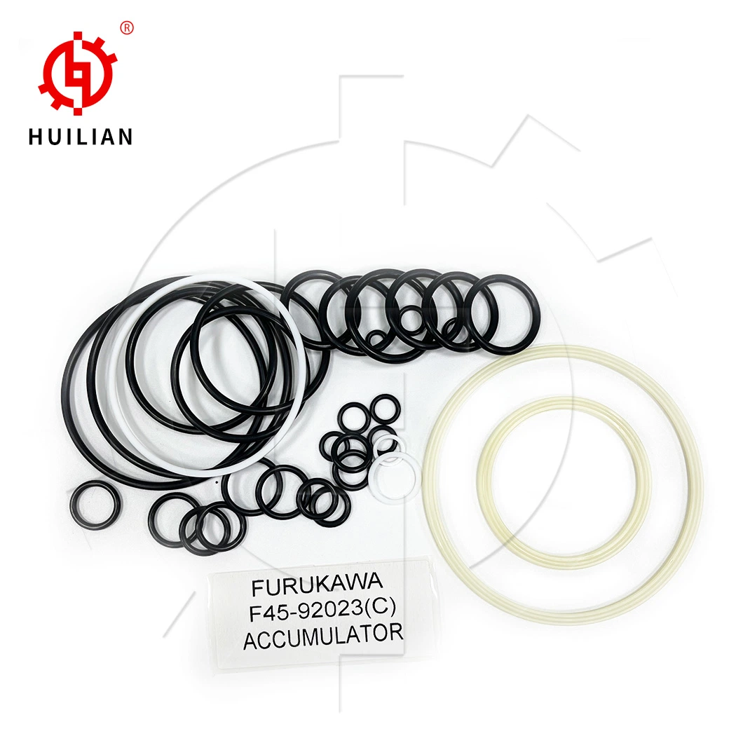 F12 F19 F22 F27 F35 F45 Hydraulic Breaker Seal Kit Rock Hammer Oil Seal for Furu-Kawa