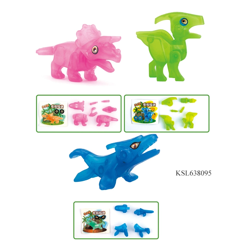 Cheaper Plastic Dinosaur Series DIY Assembly Dinosaurs Park Toys Boys Surprise Egg Capsule Toy Mini Educational Kids DIY Toys